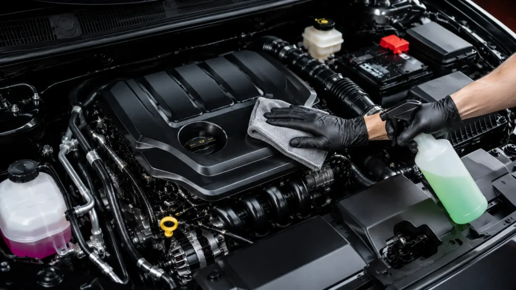 waterless engine bay cleaning winnipeg