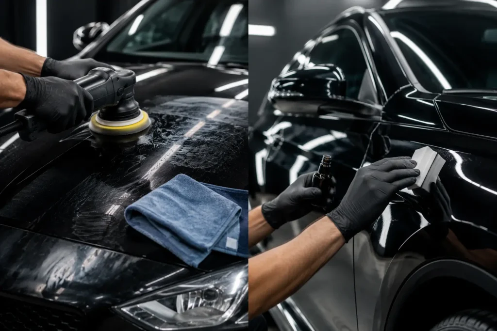 2 step paint correction winnipeg